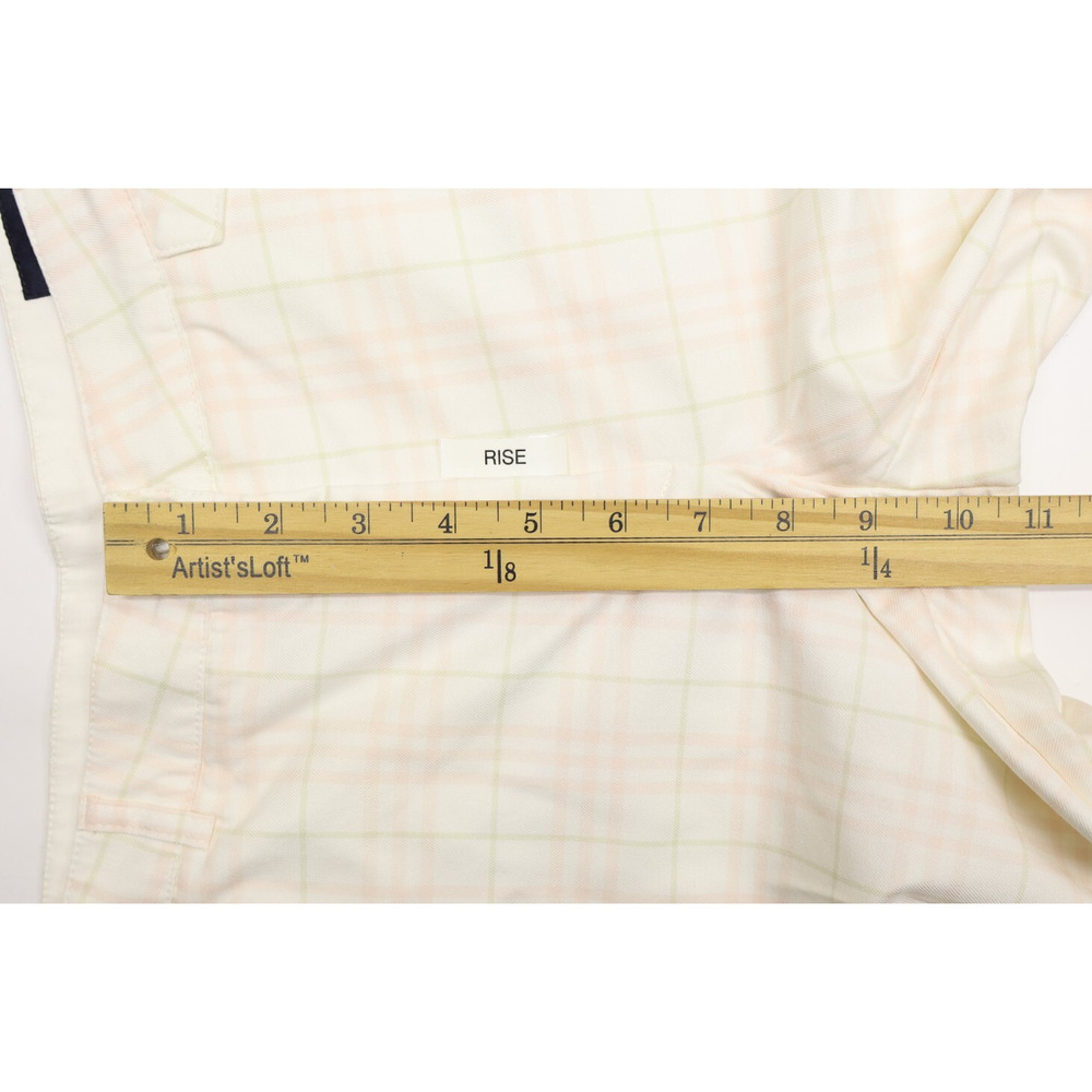 Burberry Women's Golf Bermuda Pink Nova Check Knee-Length Sz 10 - Picture 6 of 12